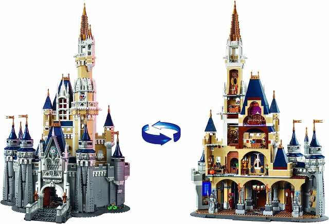 lego disney castle 71040