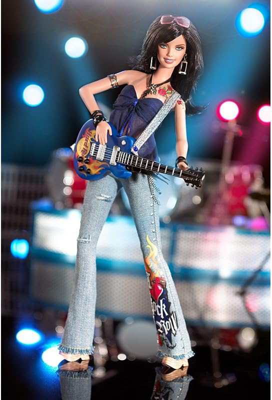 一部予約販売 バービー バービー人形 Hard Rock Cafe Barbie Doll 2005