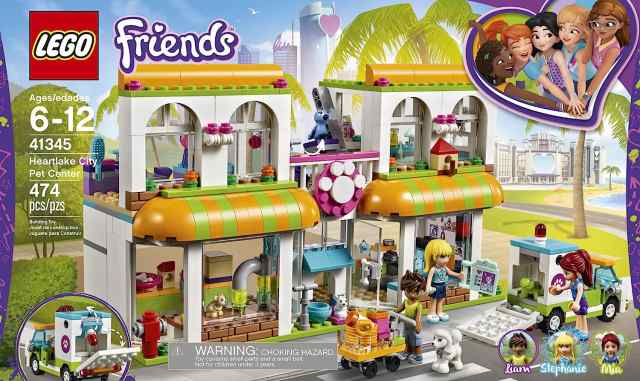 フレンズ LEGO Friends City Pet Center 41345 Building Kit (474 Pieces)の通販はau PAY マーケット - マニアックス au PAY マーケット店