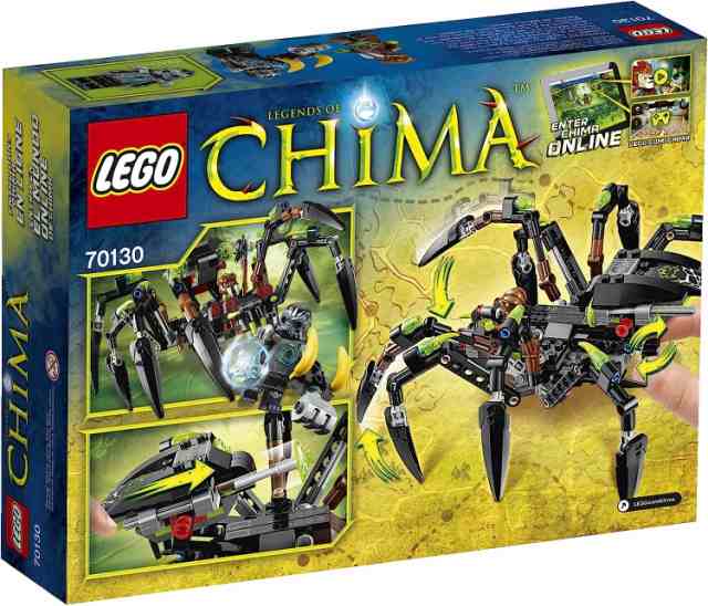 レゴ チーマ LEGO Chima 70130 Sparratus' Spider Stalker｜au PAY マーケット