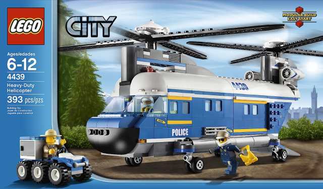 レゴ シティ LEGO City Police Heavy-Lift Helicopter 4439の通販はau