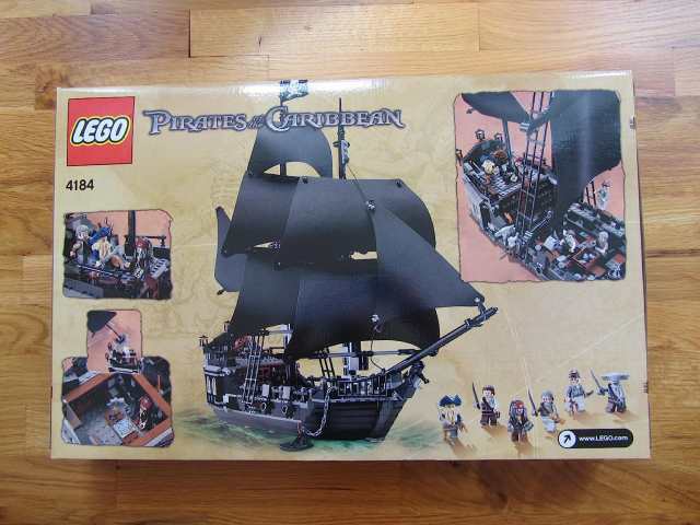 lego pirates of the caribbean black pearl 4184