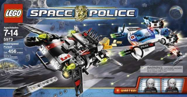 lego space police hyperspeed pursuit