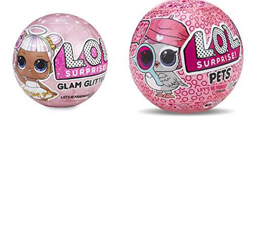 lol glam glitter ball