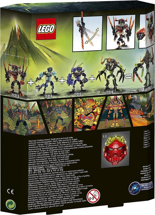 lego bionicle lava beast