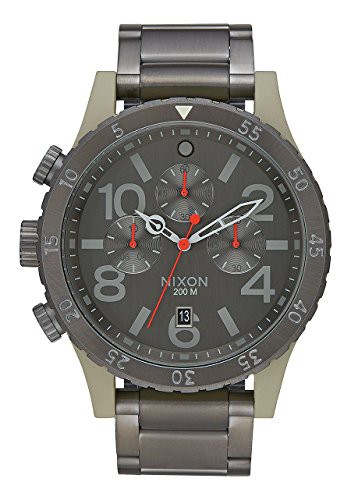 腕時計 ニクソン アメリカ Nixon Unisex 48-20 Chrono Sage/Gunmetal