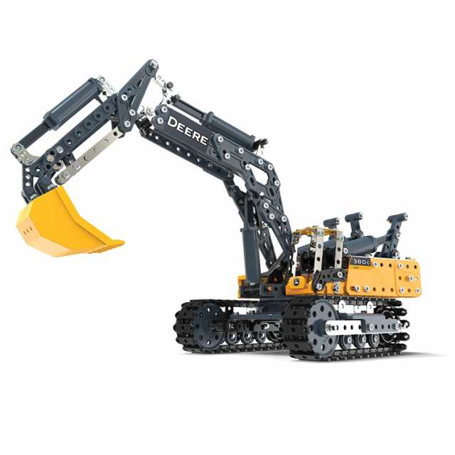 meccano john deere excavator