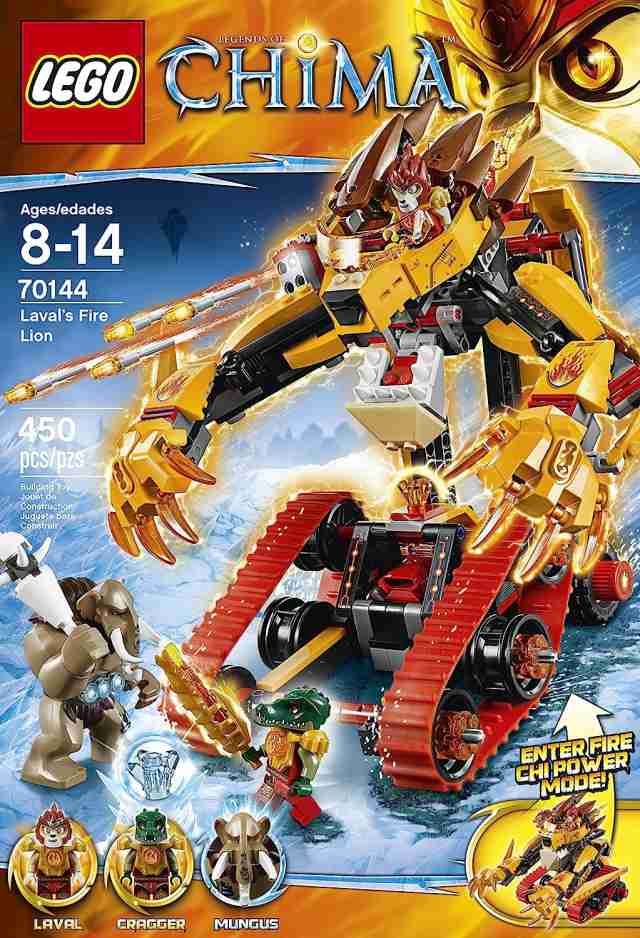 レゴ チーマ LEGO Chima 70144 Laval's Fire Lion Building Toyの通販