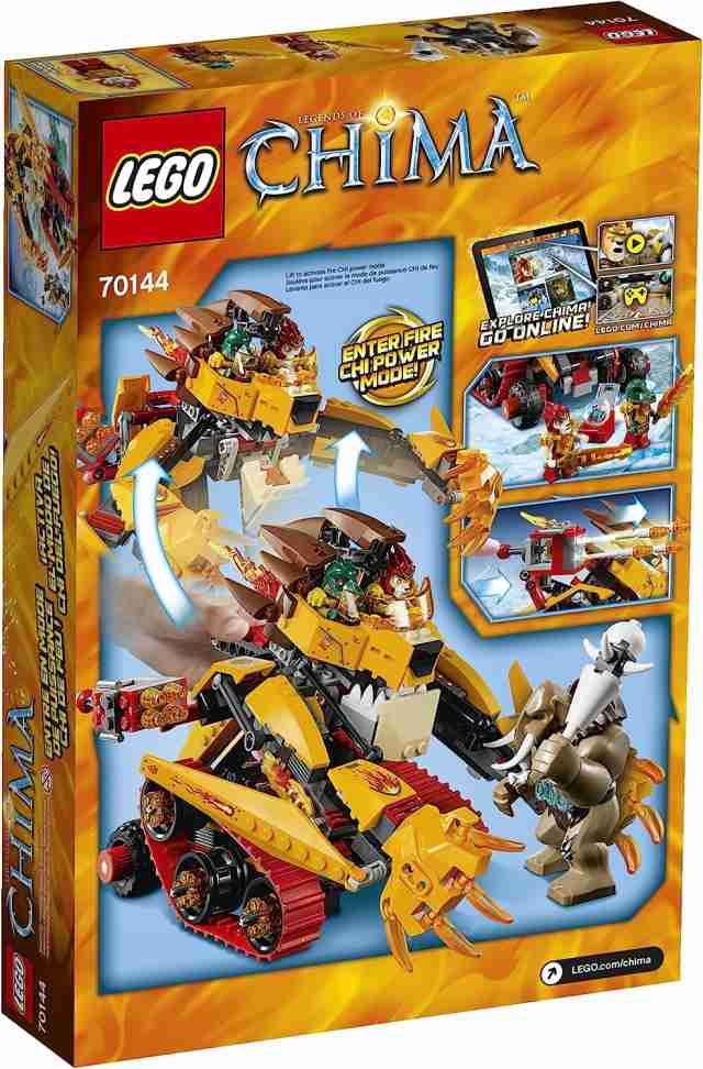 レゴ チーマ LEGO Chima 70144 Laval's Fire Lion Building Toy