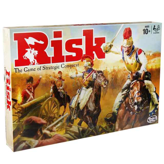 ボードゲーム 英語 アメリカ Hasbro Gaming Risk Game Board, 2