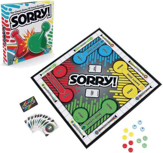 ボードゲーム 英語 アメリカ Hasbro Sorry A5065 Sorry Board Game｜au PAY マーケット