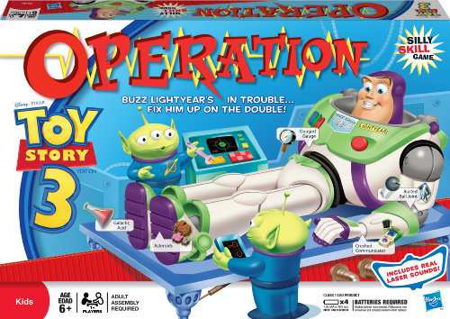 ボードゲーム 英語 アメリカ Toy Story 3 Operation Buzz Lightyearの