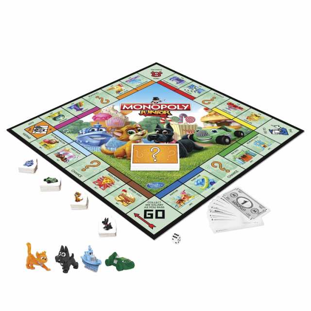 ボードゲーム 英語 アメリカ Monopoly Junior Game, Monopoly