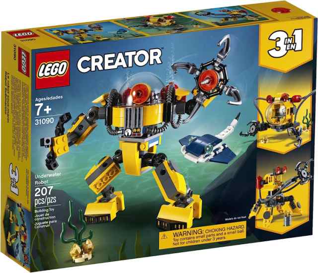 レゴ クリエイター LEGO Creator 3in1 Underwater Robot 31090