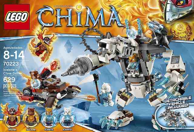 レゴ チーマ LEGO Chima 70223 Icebite's Claw Drillerの通販はau PAY