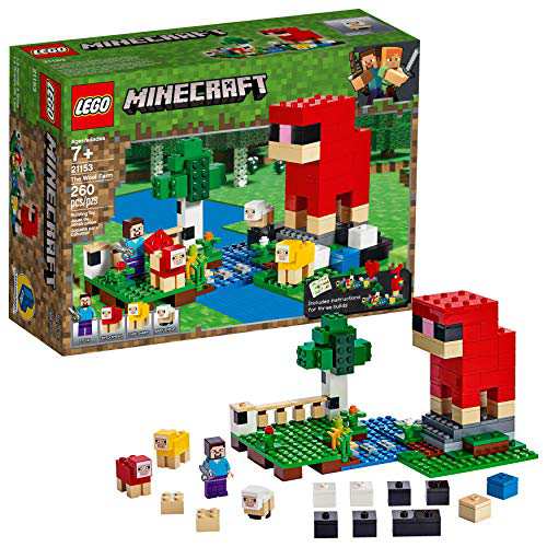 lego minecraft the wool farm