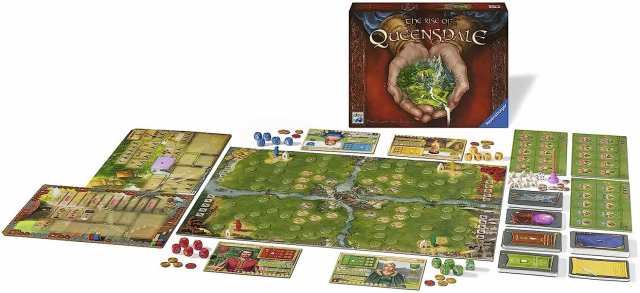 ボードゲーム 英語 アメリカ Ravensburger The Rise of Queensdale for