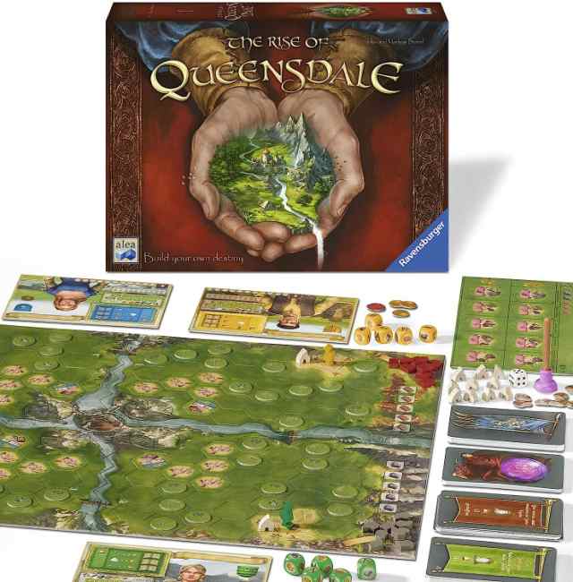 ボードゲーム 英語 アメリカ Ravensburger The Rise of Queensdale for