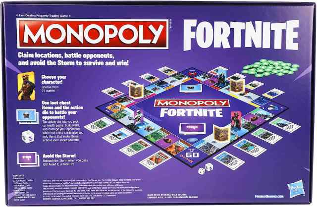 ボードゲーム 英語 アメリカ Monopoly: Fortnite Edition Board Game