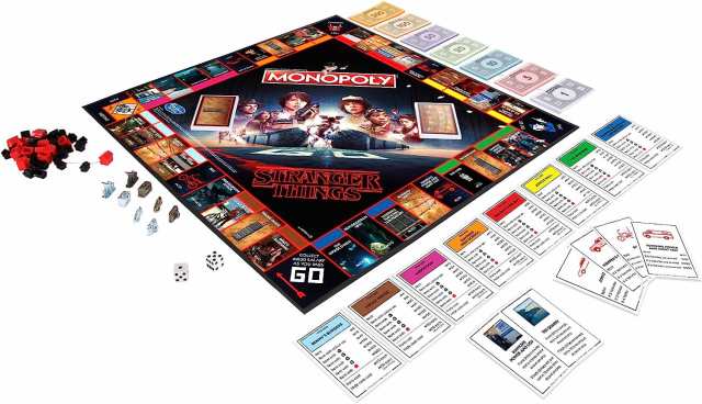 ボードゲーム 英語 アメリカ Hasbro Gaming Monopoly Stranger Things