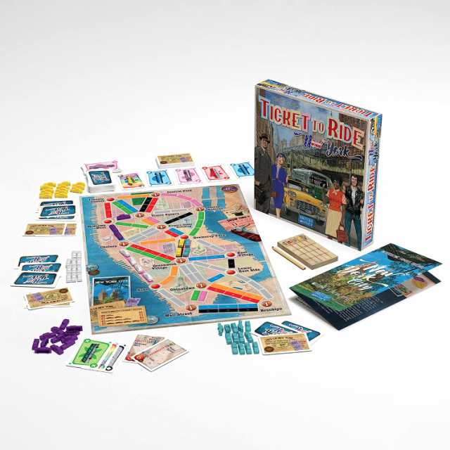 Days of Wonder DOW720060 Ticket to Ride New York, Multicolour nvRXnwa0AO,  ボードゲーム - panamericanschool-pa.net