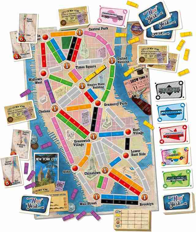 Days of Wonder DOW720060 Ticket to Ride New York, Multicolour nvRXnwa0AO,  ゲーム、おもちゃ - www.topimplynem.cz