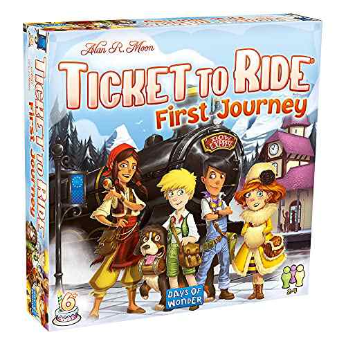 ボードゲーム 英語 アメリカ Ticket to Ride Europe First Journey