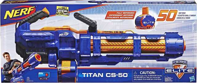 ナーフ Nerfエリート TITAN タイタン CS-50 - トイガン