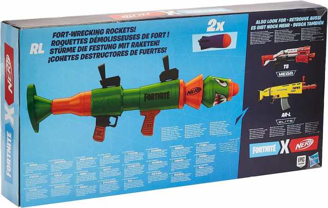 ナーフ アメリカ Nerf Fortnite RL Blaster - Foam Rockets - Includes 2 Official Nerf Fortnの通販はau PAY マーケット - マニアックス au PAY マーケット店 | au PAY マーケット－通販サイト