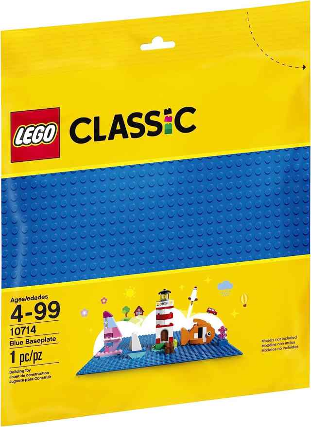 lego classic blue baseplate