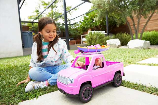 barbie camping truck