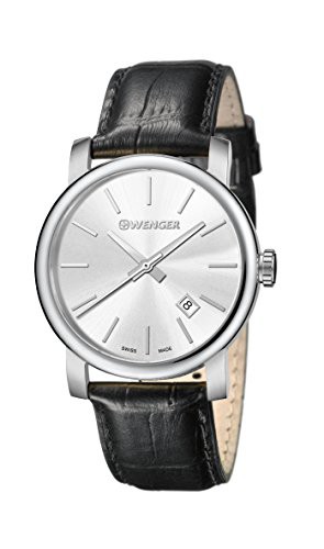 腕時計 ウェンガー スイス Wenger Men´s Analogue Quartz Watch with