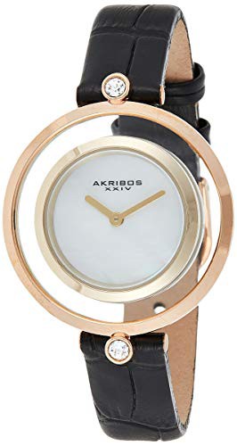 腕時計 アクリボスXXIV レディース Akribos XXIV Women's Leather