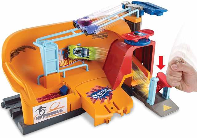 hot wheels city skate park playset