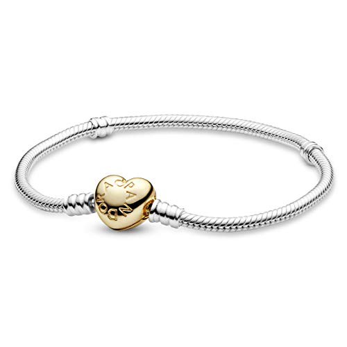 パンドラ ブレスレット チャーム PANDORA Jewelry Moments Heart Clasp ...