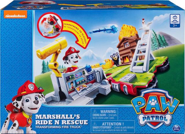 paw patrol ride and rescue