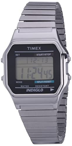 タイメックス Timex クラシックデジタル メンズ腕時計 ステンレス