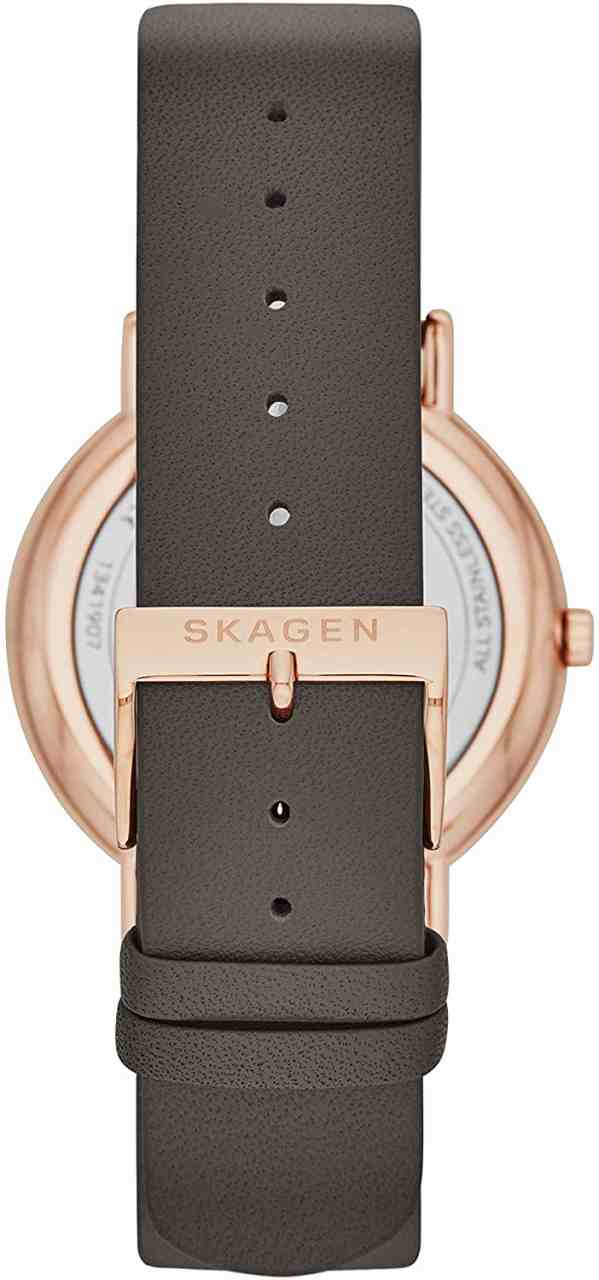 スカーゲン Skagen Signatur シグネチャー チャコールレザー