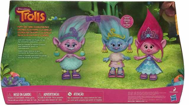 トロールズ アメリカ直輸入 アニメ DreamWorks Trolls Poppy and Twins