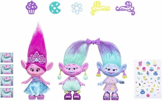 トロールズ アメリカ直輸入 アニメ DreamWorks Trolls Poppy and Twins