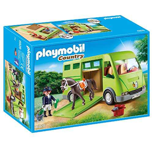 プレイモービル ブロック 組み立て PLAYMOBIL Horse Transporter