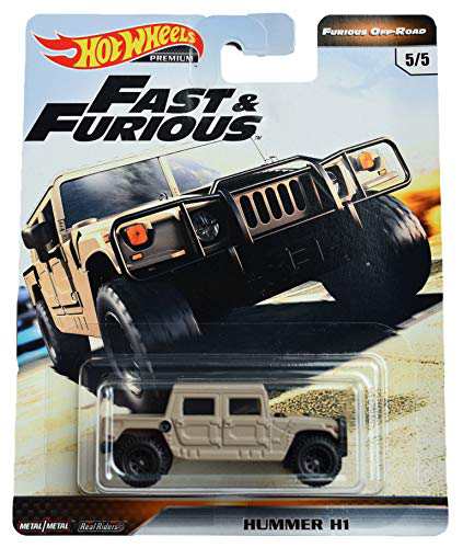 ホットウィール マテル ミニカー Hot Wheels Furious Off Road Hummer H1 5/5, tan｜au PAY マーケット