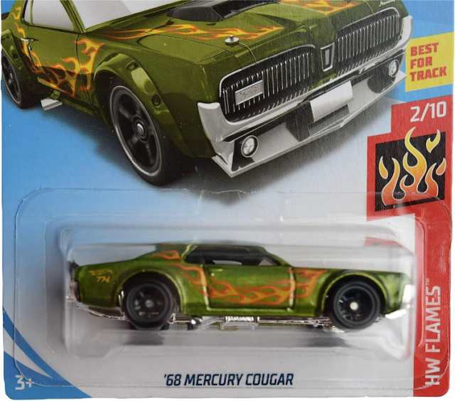 ホットウィール Hot Wheels '68マーキュリークーガー HWフレイムズ 2