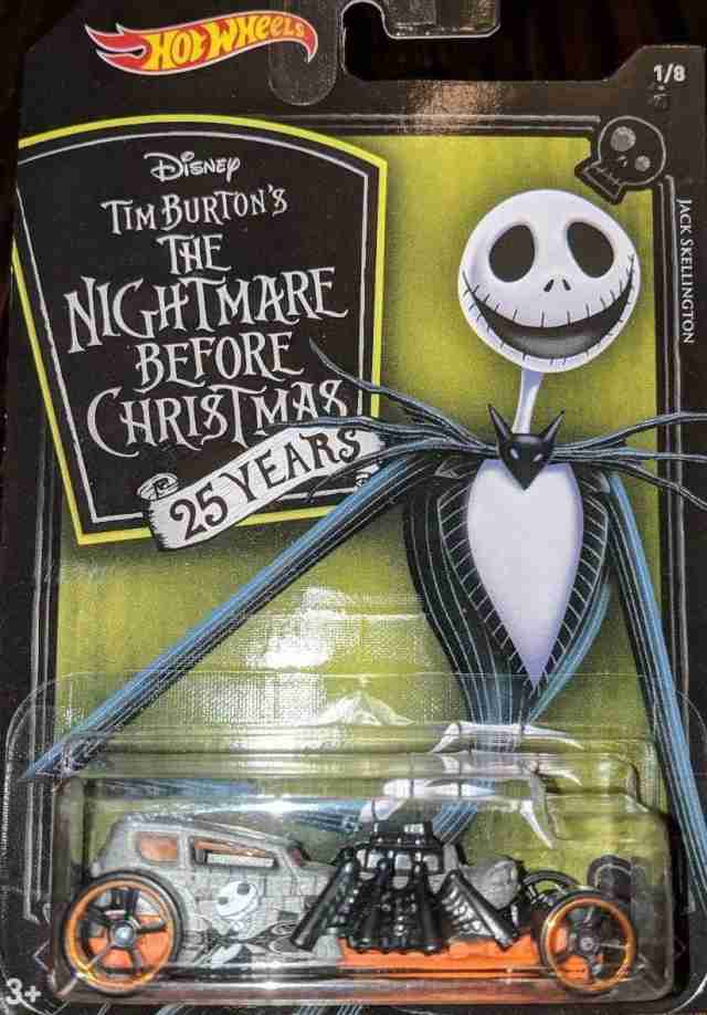 ホットウィール マテル ミニカー Hot Wheels 2018 Nightmare Before