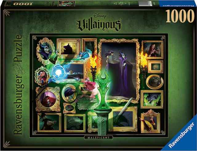 ジグソーパズル 海外製 1000ピース ディズニー Villainous ヴィランズ