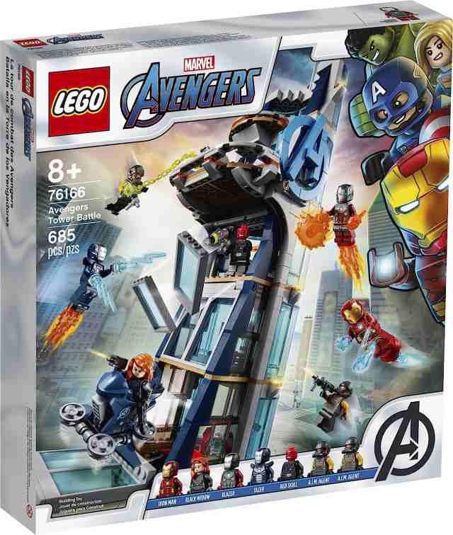 レゴ LEGO 76166 アベンジャーズ タワーバトル マーベル 685ピース 8歳