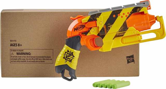 ナーフ Nerf ゾンビストライク ハンマーショットブラスター 5つの