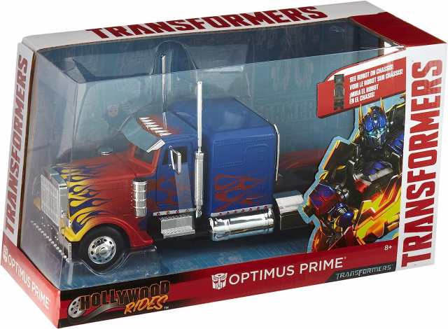 ジャダトイズ ミニカー ダイキャスト Optimus Prime Truck with Robot