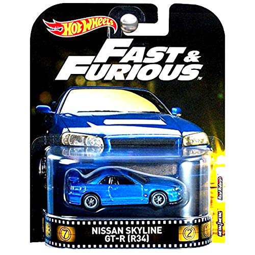 ホットウィール Hot Wheels ニッサン スカイライン GT-R (R34) Fast