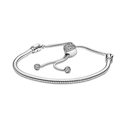 パンドラ ブレスレット チャーム PANDORA Jewelry Heart Clasp Snake